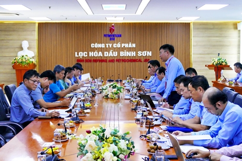Đoàn công tác Tập đoàn Dầu khí Việt Nam làm việc tại BSR